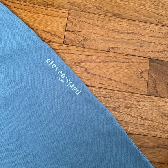 ELEVEN PARIS Mens Baby Blue Sweatpants - Picture 2 of 4